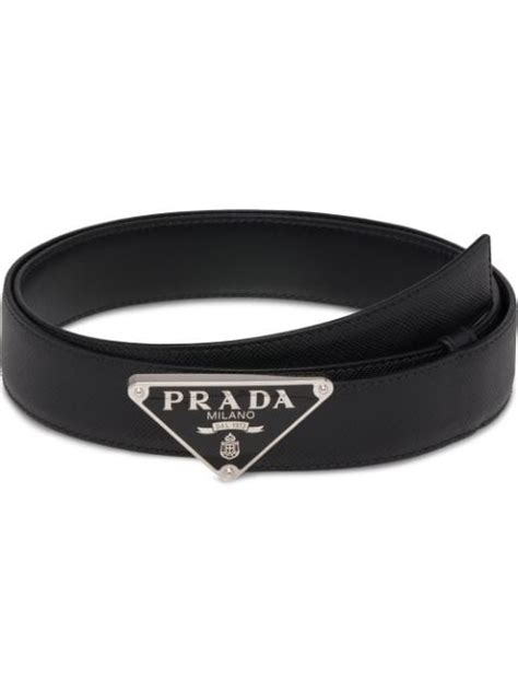 prada belt casual web w logo|Prada belt farfetch.